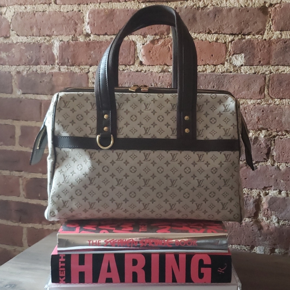 Louis Vuitton Green Mini Lin Josephine GM